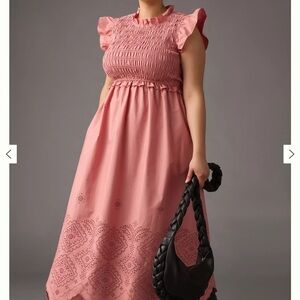 Moon River Pink Maxi Dress